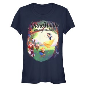 Juniors Snow White and the Seven Dwarfs Dance Scene T Shirt 1