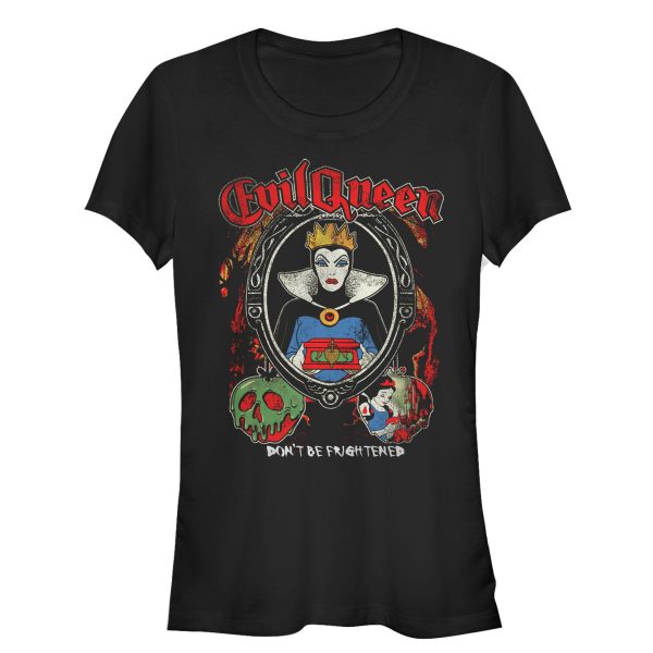 Junior’s Snow White and the Seven Dwarfs Evil Queen Frighten T-Shirt