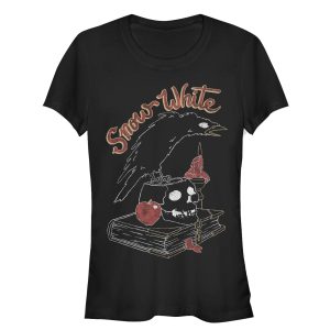 Junior’s Snow White and the Seven Dwarfs Pet Raven T-Shirt