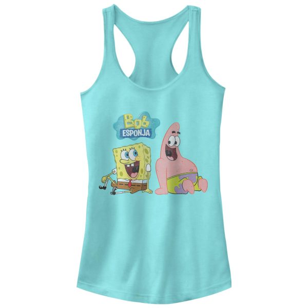 Junior’s SpongeBob SquarePants Best Friends Racerback Tank Top