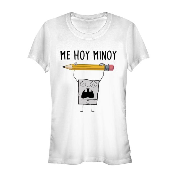 Junior’s SpongeBob SquarePants DoodleBob Me Hoy Minoy T-Shirt