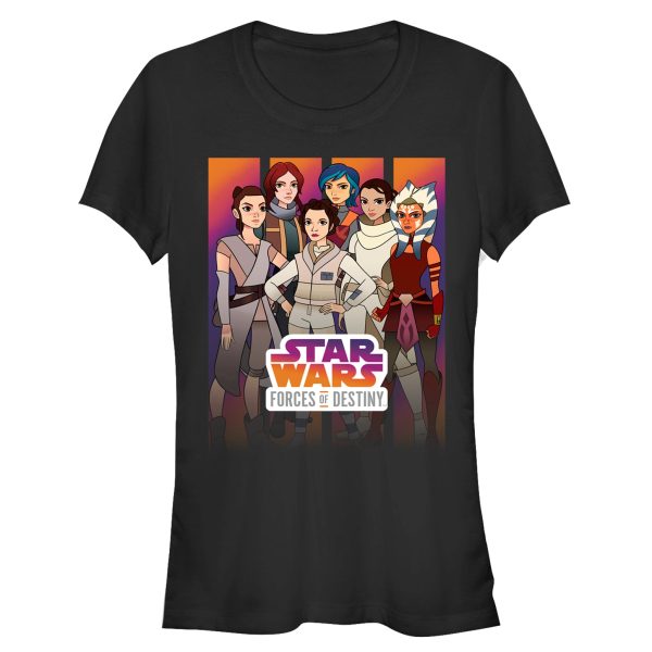 Junior’s Star Wars Forces of Destiny Group T-Shirt