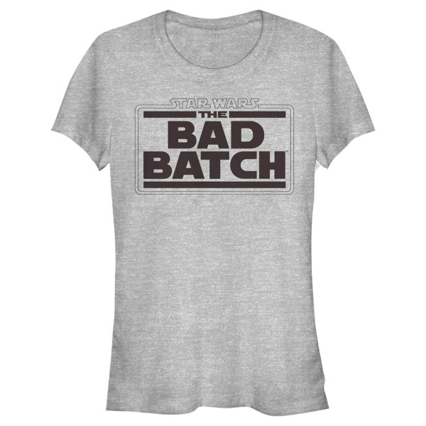 Junior’s Star Wars The Bad Batch Classic Logo T-Shirt