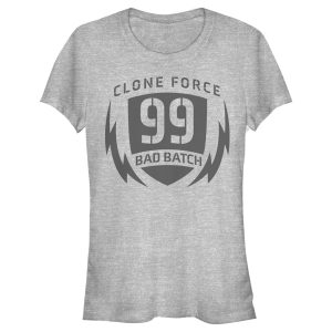 Junior’s Star Wars The Bad Batch Clone Force 99 Logo T-Shirt