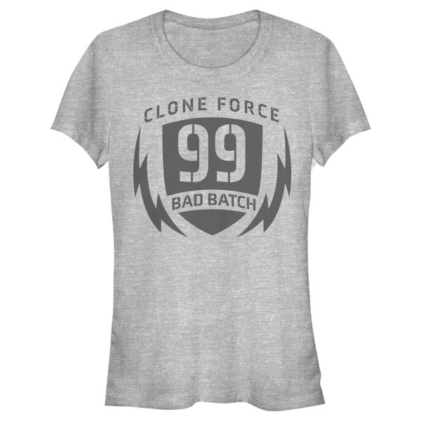 Junior’s Star Wars The Bad Batch Clone Force 99 Logo T-Shirt