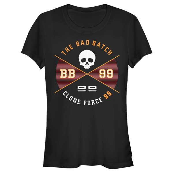 Junior’s Star Wars The Bad Batch Skull Logo T-Shirt