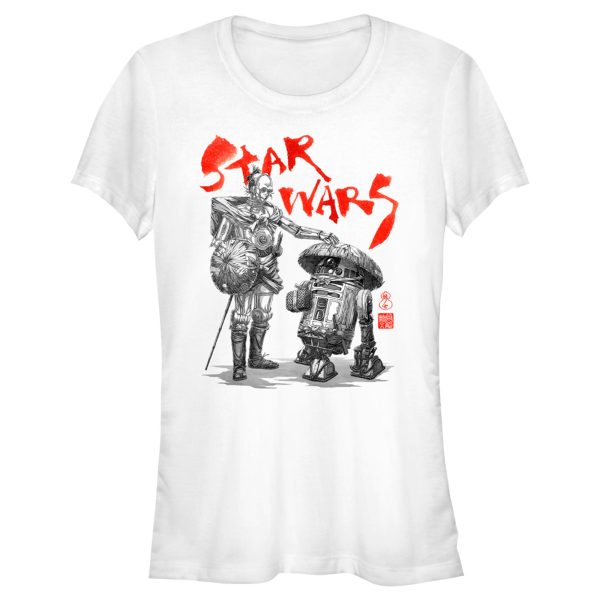 Junior’s Star Wars Visions Anime Droids T-Shirt