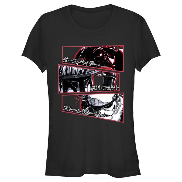 Junior’s Star Wars Visions Anime Panels T-Shirt