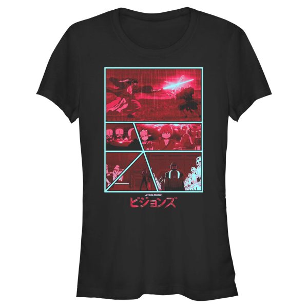 Junior’s Star Wars Visions Panels T-Shirt