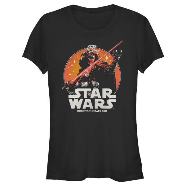 Junior’s Star Wars Visions Retro Anime Darth Vader T-Shirt