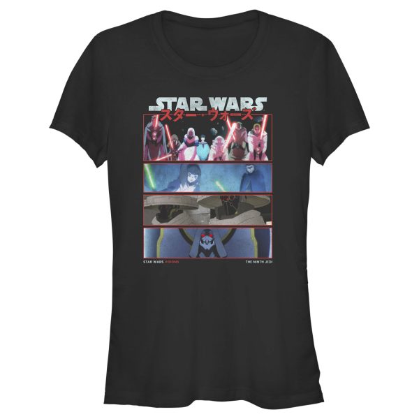 Junior’s Star Wars Visions The Ninth Jedi T-Shirt