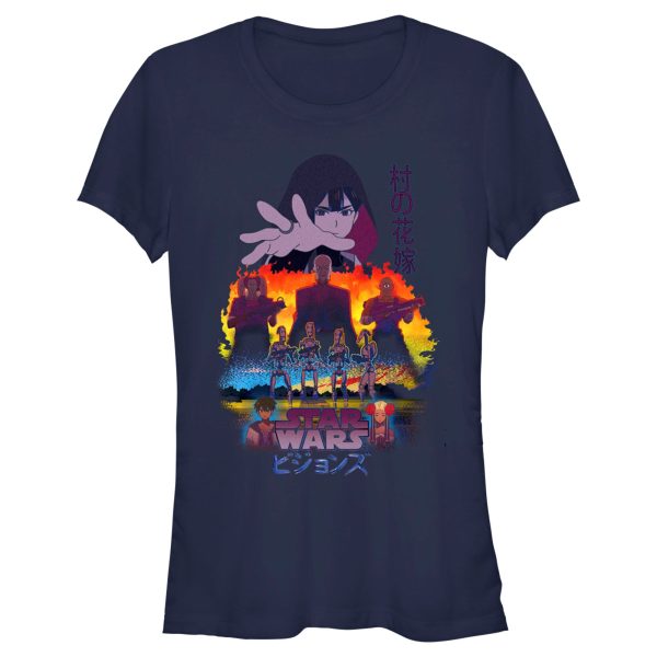 Junior’s Star Wars Visions The Village Bride T-Shirt