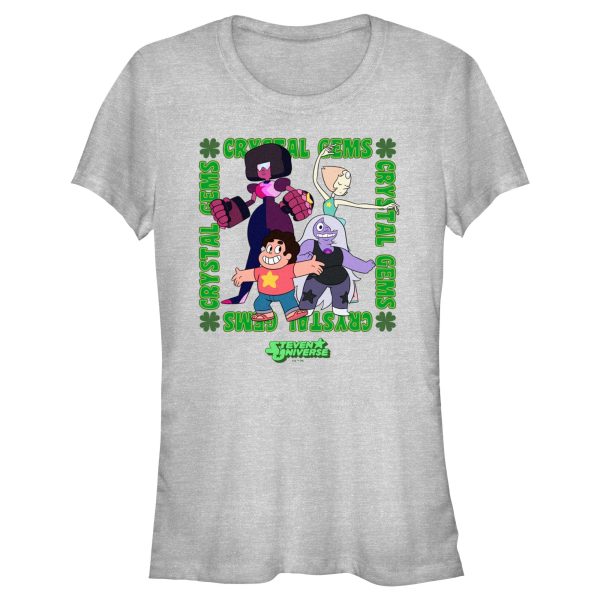 Junior’s Steven Universe Crystal Gems Frame T-Shirt