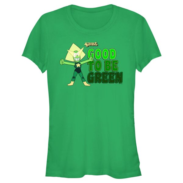 Junior’s Steven Universe Peridot Good to Be Green T-Shirt