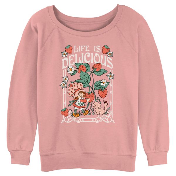 Junior’s Strawberry Shortcake Life is Delicious Sweatshirt