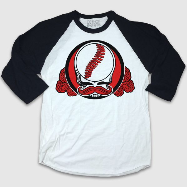 Mr. Dead Red – Grateful Dead Cincy Baseball