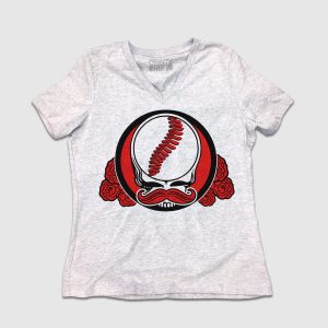 Mr Dead Red Grateful Dead Cincy Baseball 4