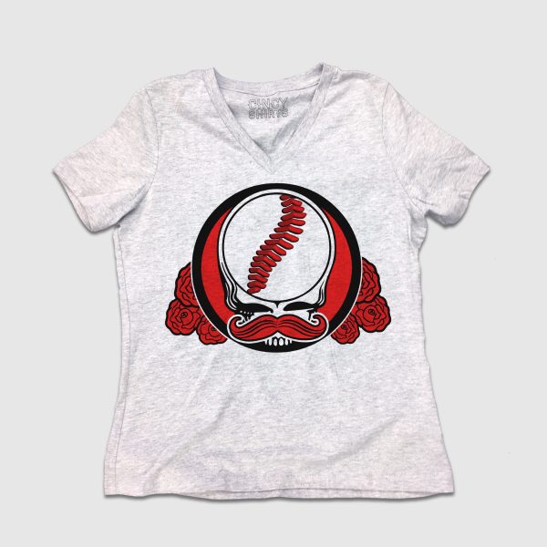 Mr. Dead Red – Grateful Dead Cincy Baseball