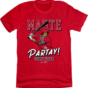 Noelvi Marte Partay MLBPA T-shirt