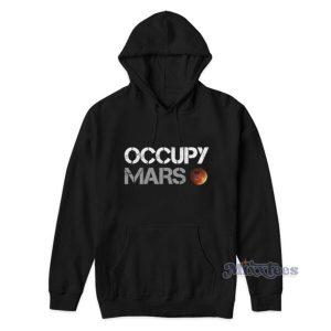 Occupy Mars Elon Musk Hoodie 1 Occupy Mars Elon Musk Hoodie 2