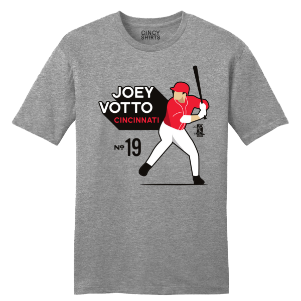 Official Joey Votto Gem Mint MLBPA Tee