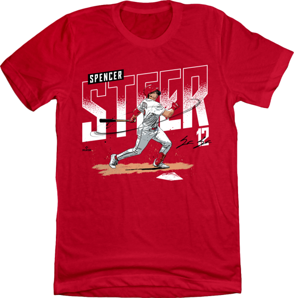 Official Spencer Steer MLBPA Tee