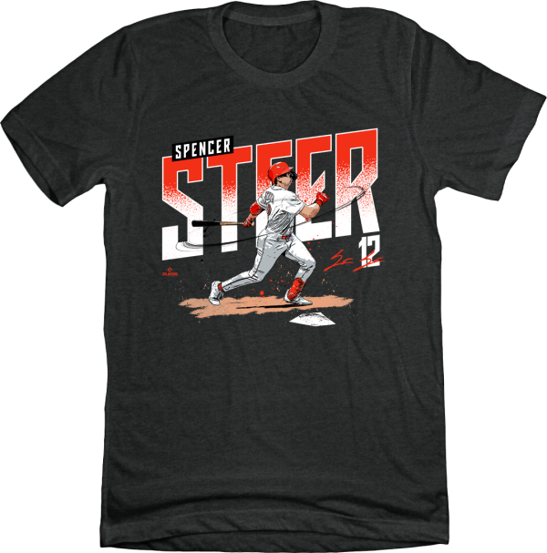 Official Spencer Steer MLBPA Tee