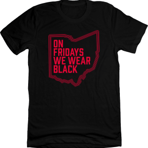 On Fridays We Wear Black Uni Tee 2
