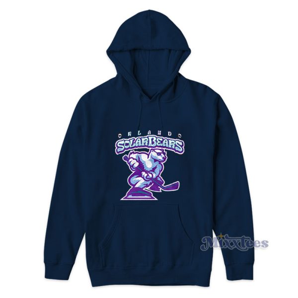 Orlando Solar Bears Logo Hockey Hoodie