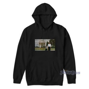 Pablo Escobar Outside The White House Hoodie for Unisex 1