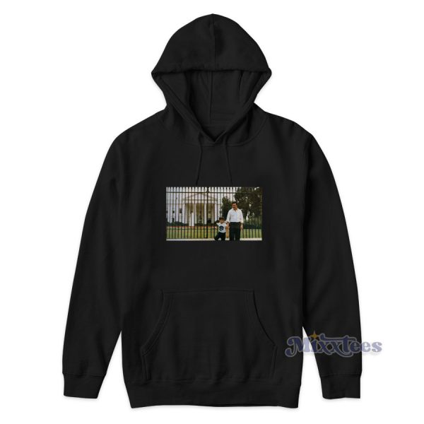 Pablo Escobar Outside The White House Hoodie for Unisex