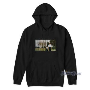 Pablo Escobar Outside The White House Hoodie for Unisex 2