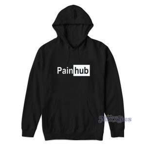 Painhub Funny Pornhub Hoodie for Unisex 1