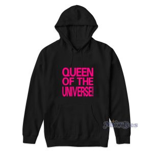 Paris Hilton Queen Of The Universe Hoodie for Unisex 1