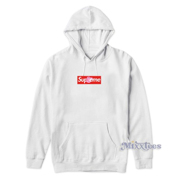 Peppa Pig x Supreme Hoodie for Unisex