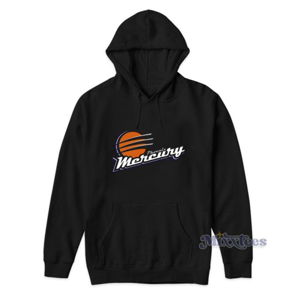 Phoenix Mercury Logo Hoodie For Unisex