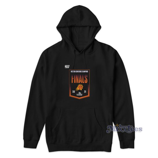 Phoenix Suns 2021 Western Conference Champions Locker Room Hoodie