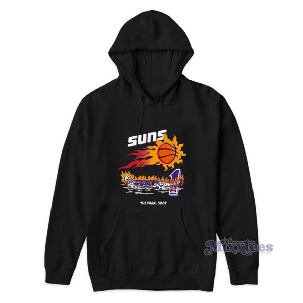 Phoenix Suns X Warren Lotas The Final Shot Purple Skeleton Hoodie