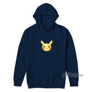 Pikachu Annoyed Hoodie for Unisex 2