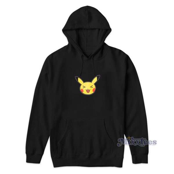 Pikachu Excited Hoodie for Unisex