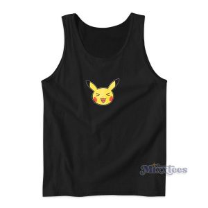 Pikachu Excited Tank Top for Unisex 2