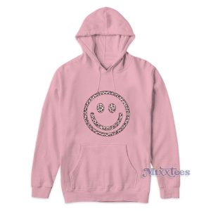 Pink Lily Smiley Face Hoodie 2