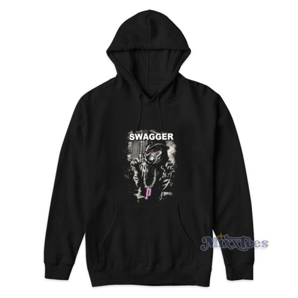 Pink Panther Gangster Swagger Bling Hoodie