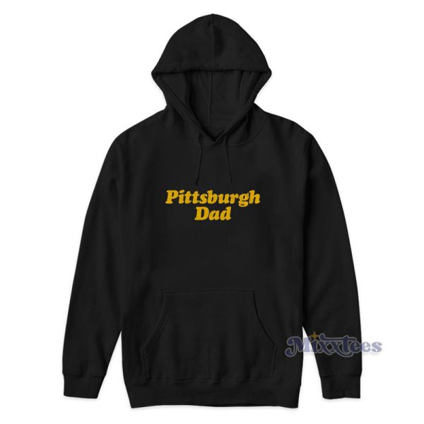 Pittsburgh Dad Logo Hoodie