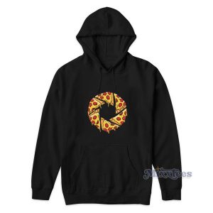 Pizza Shutter Hoodie for Unisex 2