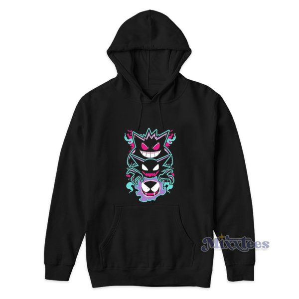 Pokemon Gengar Haunting Ghosts Hoodie