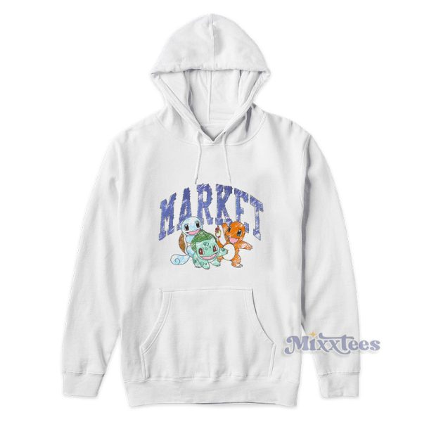 Pokemon x Market Collab Hoodie For Unisex