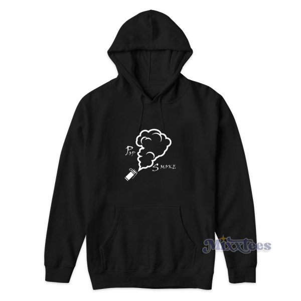 Pop Smoke Logo Hoodie for Unisex