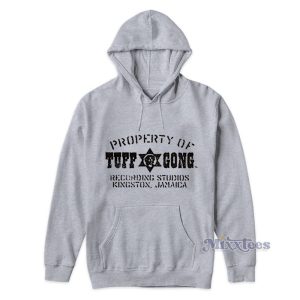 Property Of Tuff Gong Recording Studios Kingston Jamaica Hoodie 1