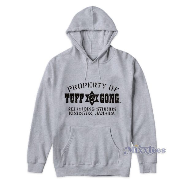 Property Of Tuff Gong Recording Studios Kingston Jamaica Hoodie